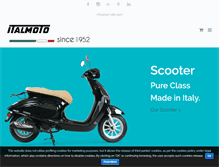 Tablet Screenshot of italmoto.com